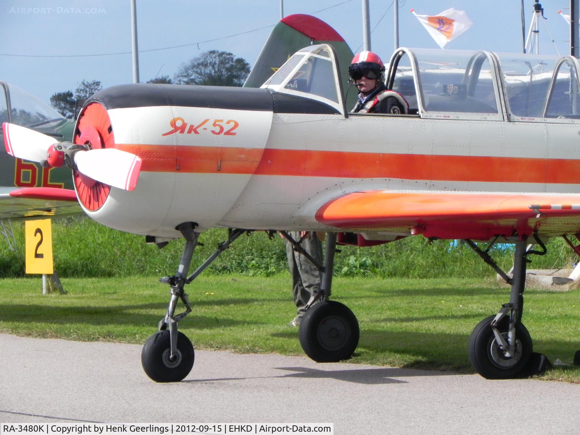 RA-3480K, Yakovlev Yak-52 C/N 9111413, Heldair Show ;  Den Helder Airport

