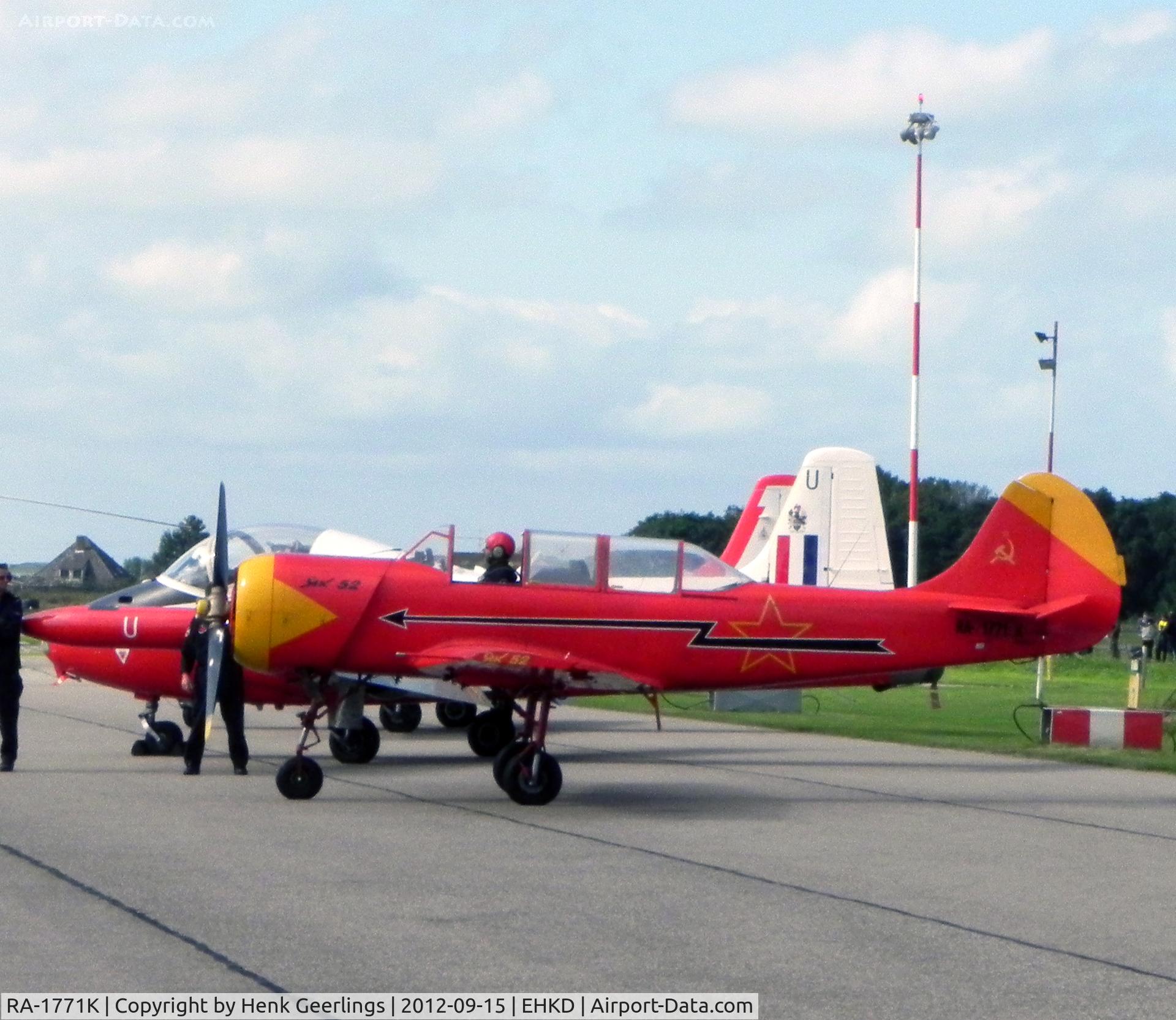 RA-1771K, 1987 Yakovlev Yak-52 C/N 866811, Heldair Show ;  Den Helder Airport

