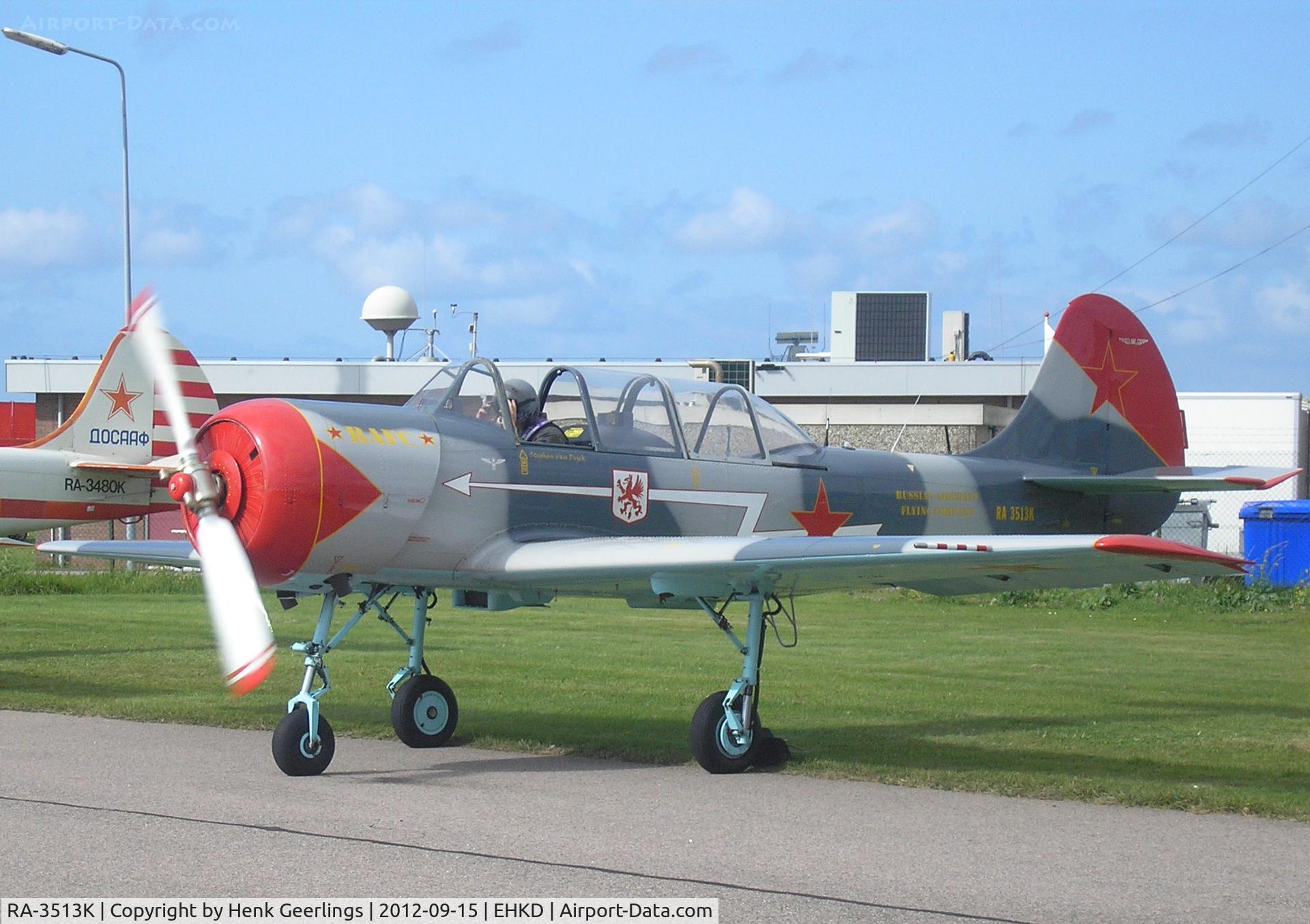 RA-3513K, 1989 Bacau Yak-52 C/N 899714, Heldair Show ;  Den Helder Airport

