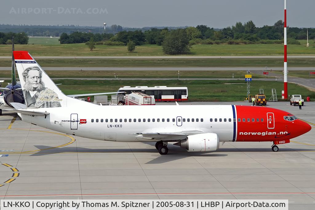 LN-KKO, 1991 Boeing 737-3Y0 C/N 24909, Norwegian Air Shuttle LN-KKO 
