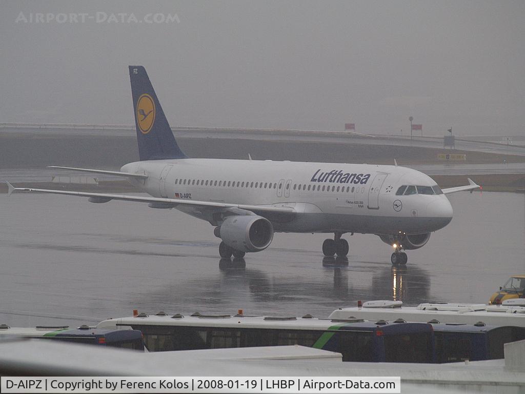D-AIPZ, 1991 Airbus A320-211 C/N 162, Ferihegy