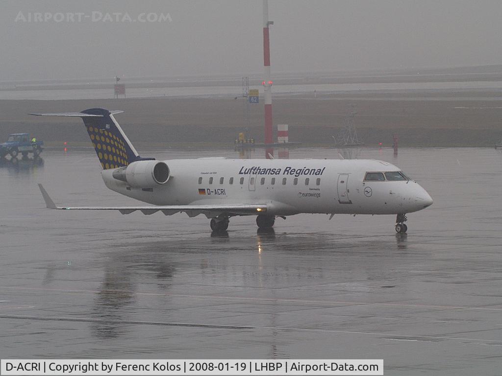 D-ACRI, 2003 Bombardier CRJ-200ER (CL-600-2B19) C/N 7862, Ferihegy