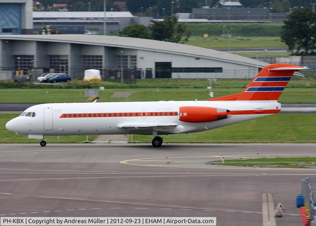 PH-KBX, 1996 Fokker 70 (F-28-0070) C/N 11547, Royal Fokker 70