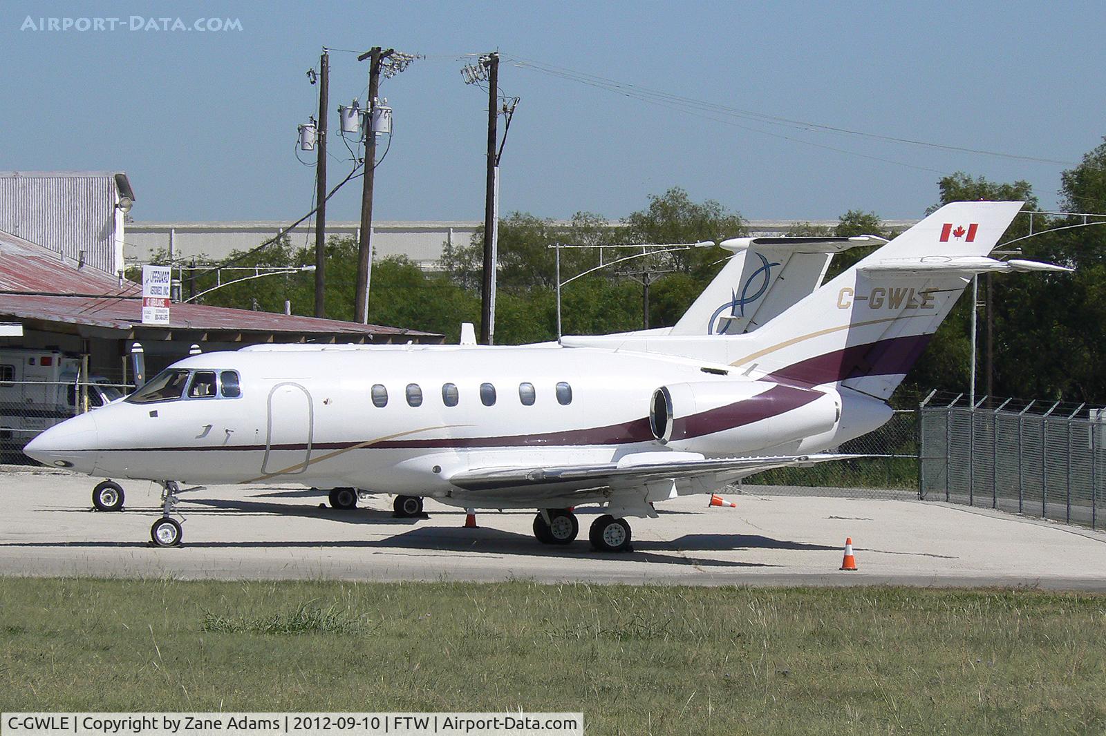 C-GWLE, 1984 British Aerospace BAe.125-800A C/N 258007, At Meacham Field - Fort Worth, TX