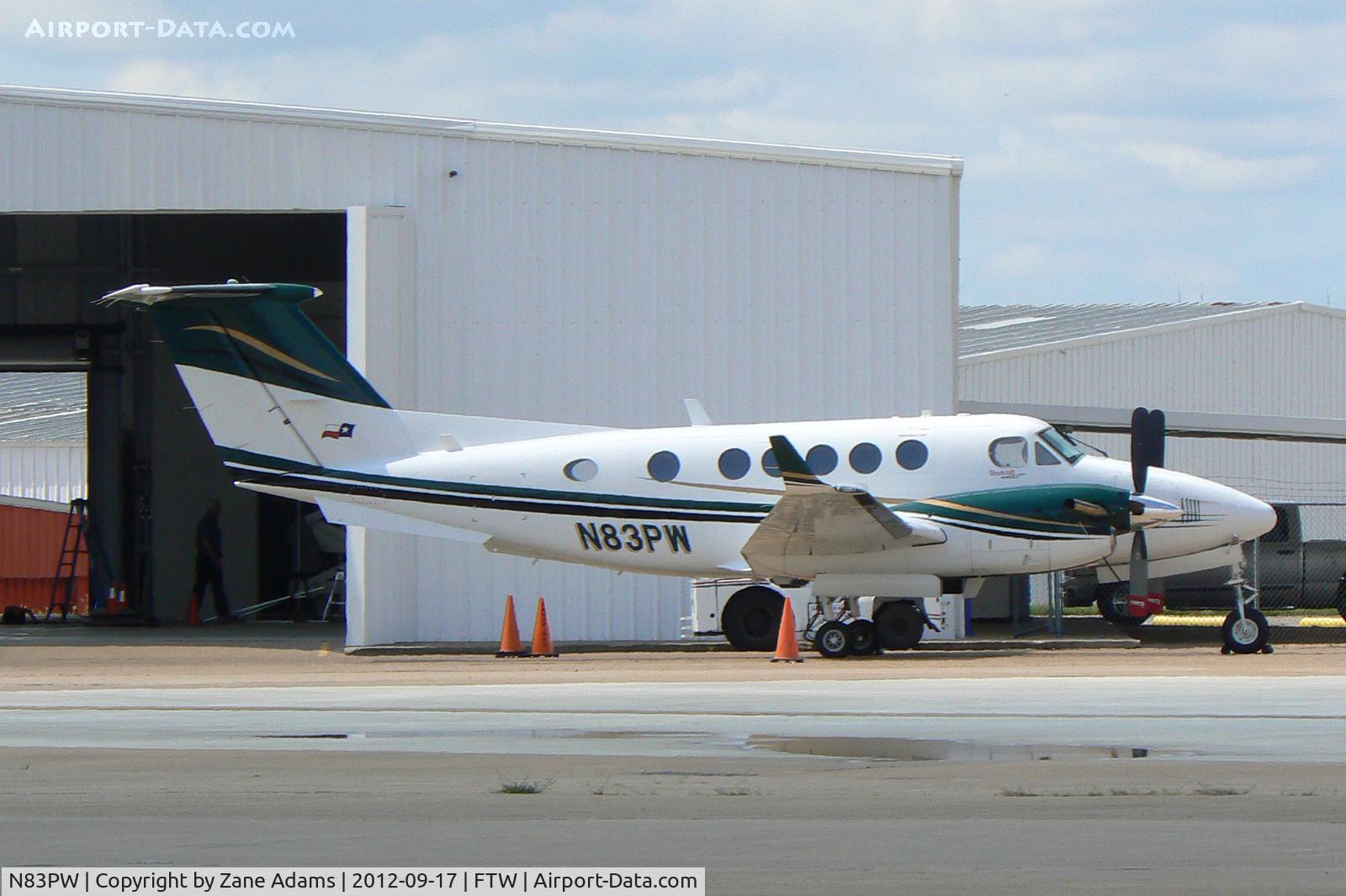 N83PW, 1987 Beech B200 King Air C/N BB-1283, At Meacham Field - Fort Worth, TX