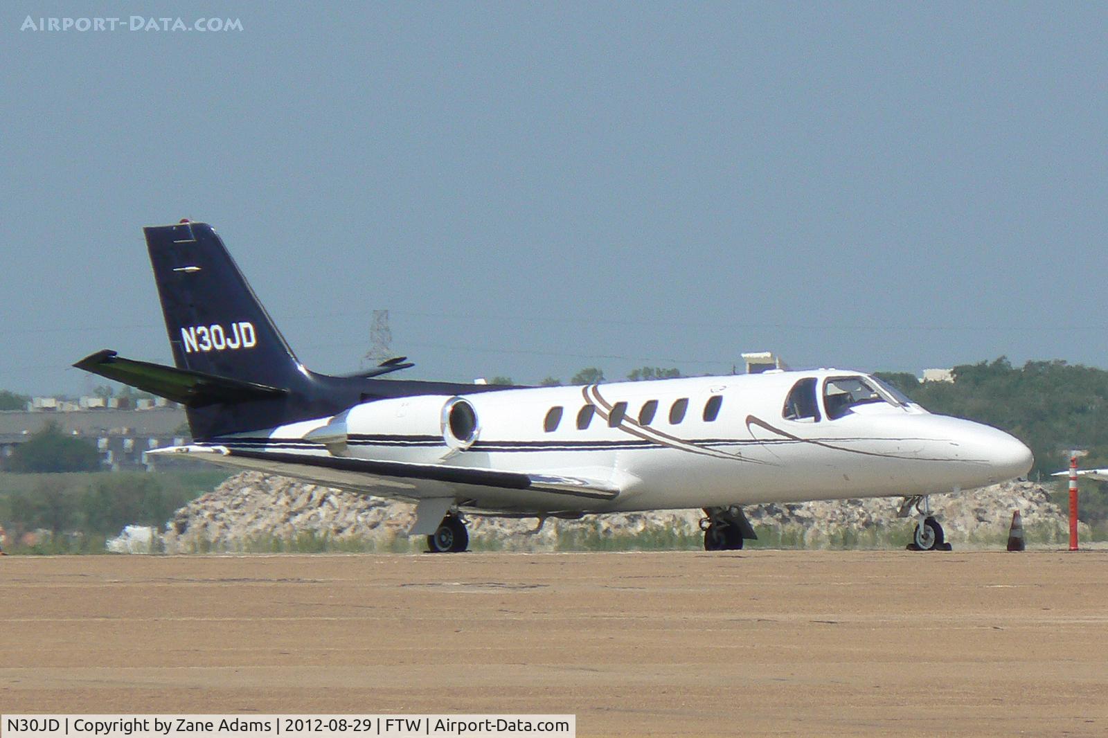N30JD, 1980 Cessna 550 C/N 550-0205, At Meacham Field - Fort Worth, TX
