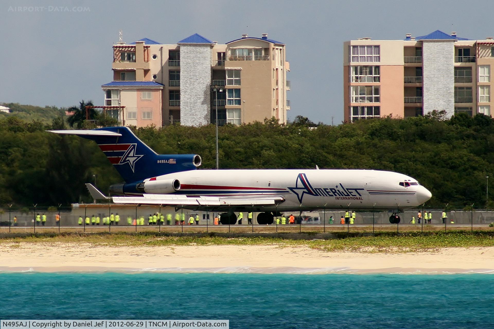N495AJ, 1975 Boeing 727-233F C/N 20937, N495AJ