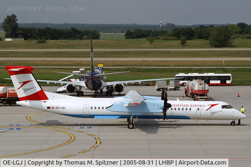 OE-LGJ, 2005 De Havilland Canada DHC-8-402Q Dash 8 C/N 4104, Austrian Arrows by Tyrolean Airways OE-LGJ 
