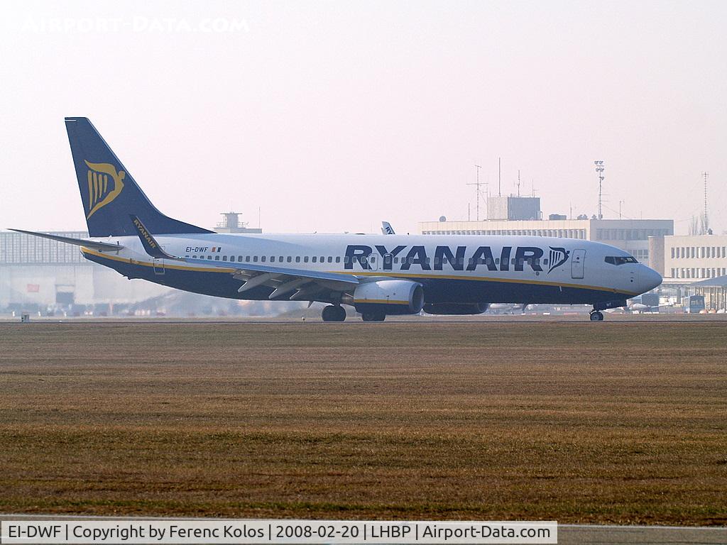 EI-DWF, 2007 Boeing 737-8AS C/N 33619, Ferihegy