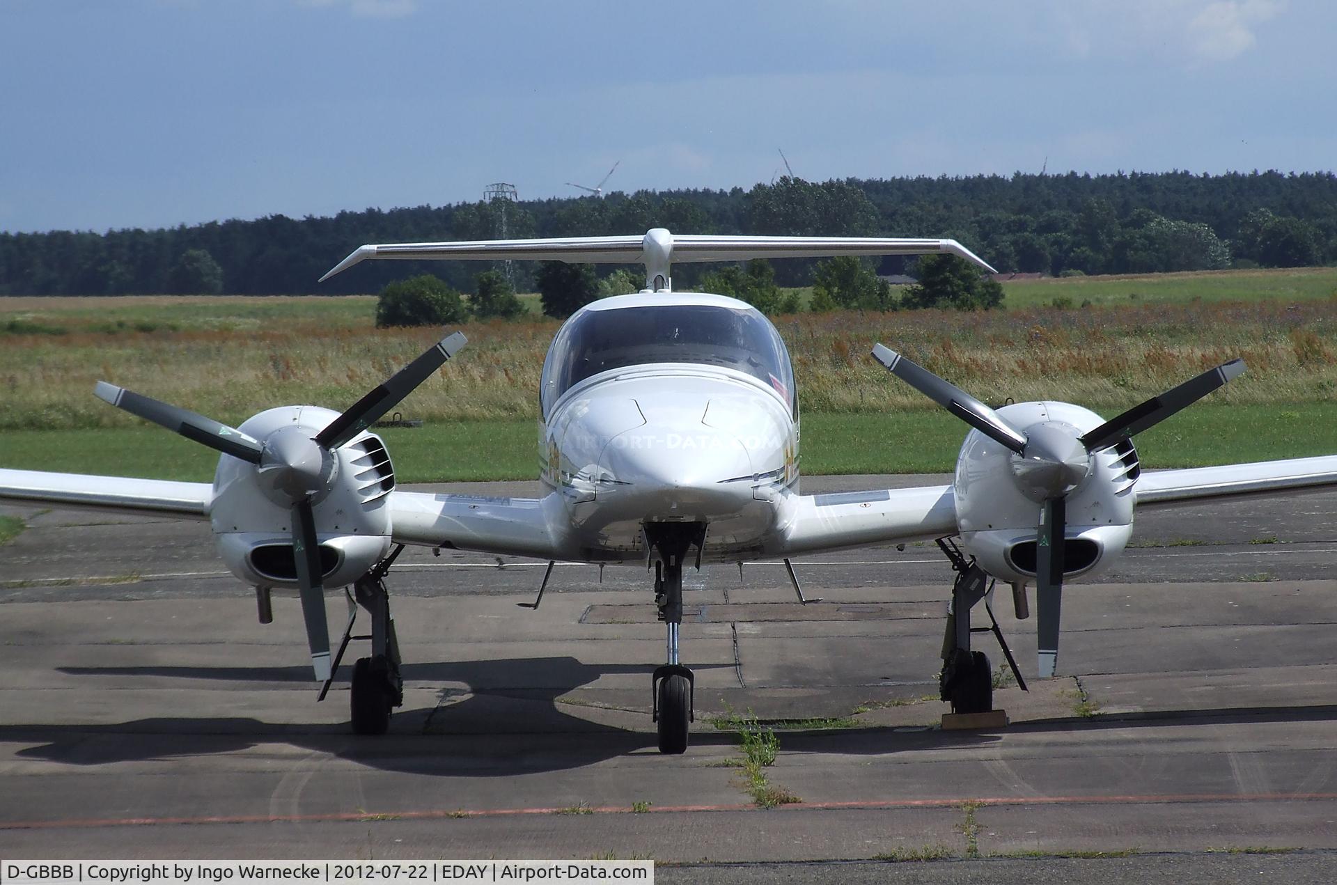 D-GBBB, 2005 Diamond DA-42 Twin Star C/N 42.055, Diamond DA-42 Twin Star at Strausberg airfield