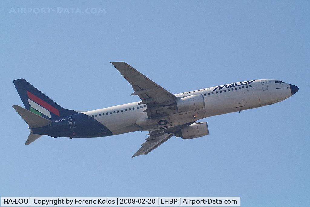 HA-LOU, 2005 Boeing 737-8Q8 C/N 30684, Ferihegy
