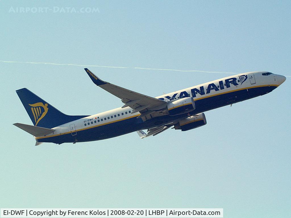 EI-DWF, 2007 Boeing 737-8AS C/N 33619, Ferihegy