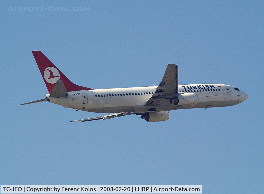 TC-JFO, 1999 Boeing 737-8F2 C/N 29777, Ferihegy