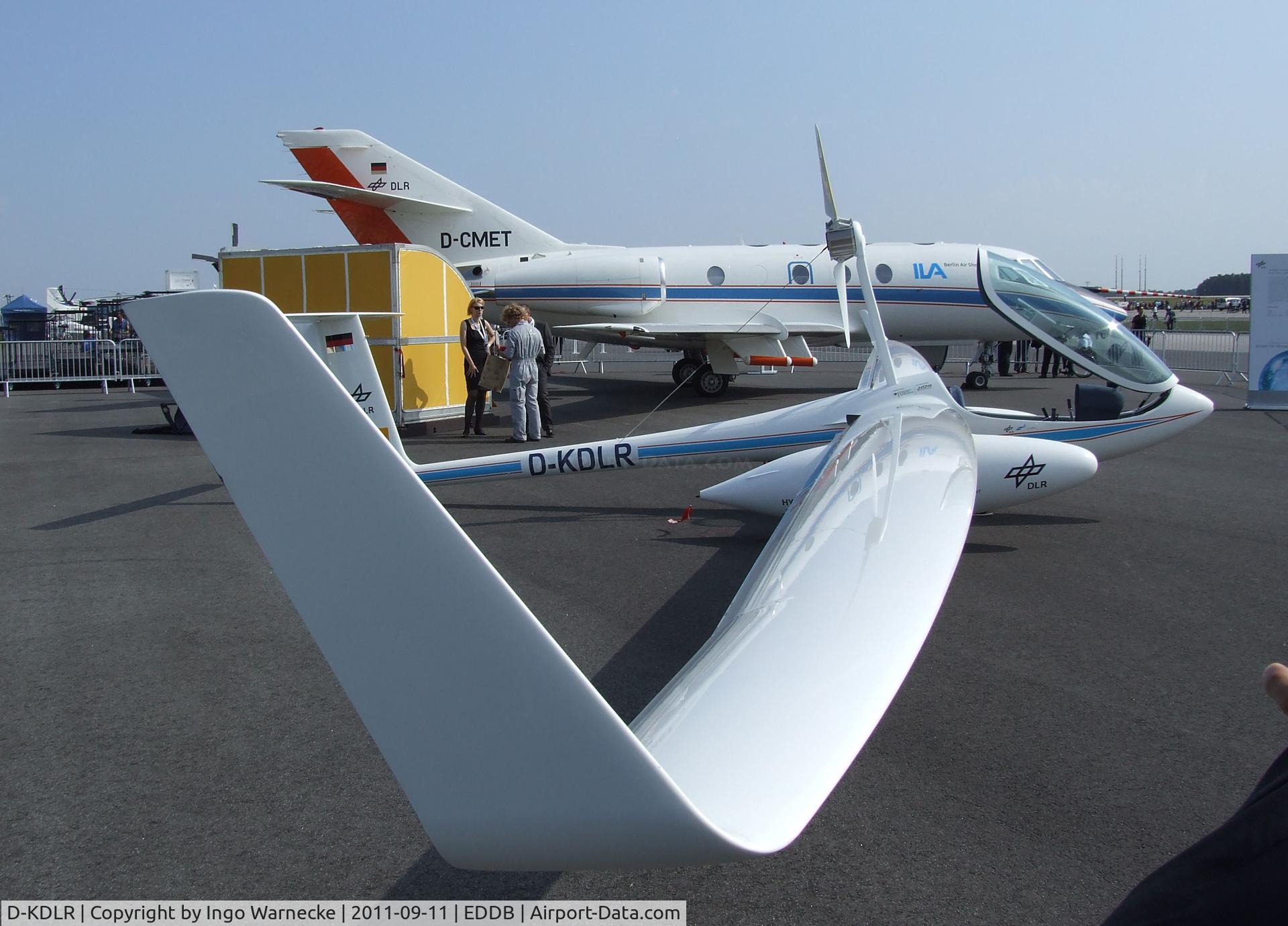 D-KDLR, 2008 Lange E-1 Antares DLR-H2 C/N 01, DLR / Lange Aviation Antares DLR-H2 fuel cell/hydrogen powered electric aircraft of the DLR at ILA 2012, Berlin