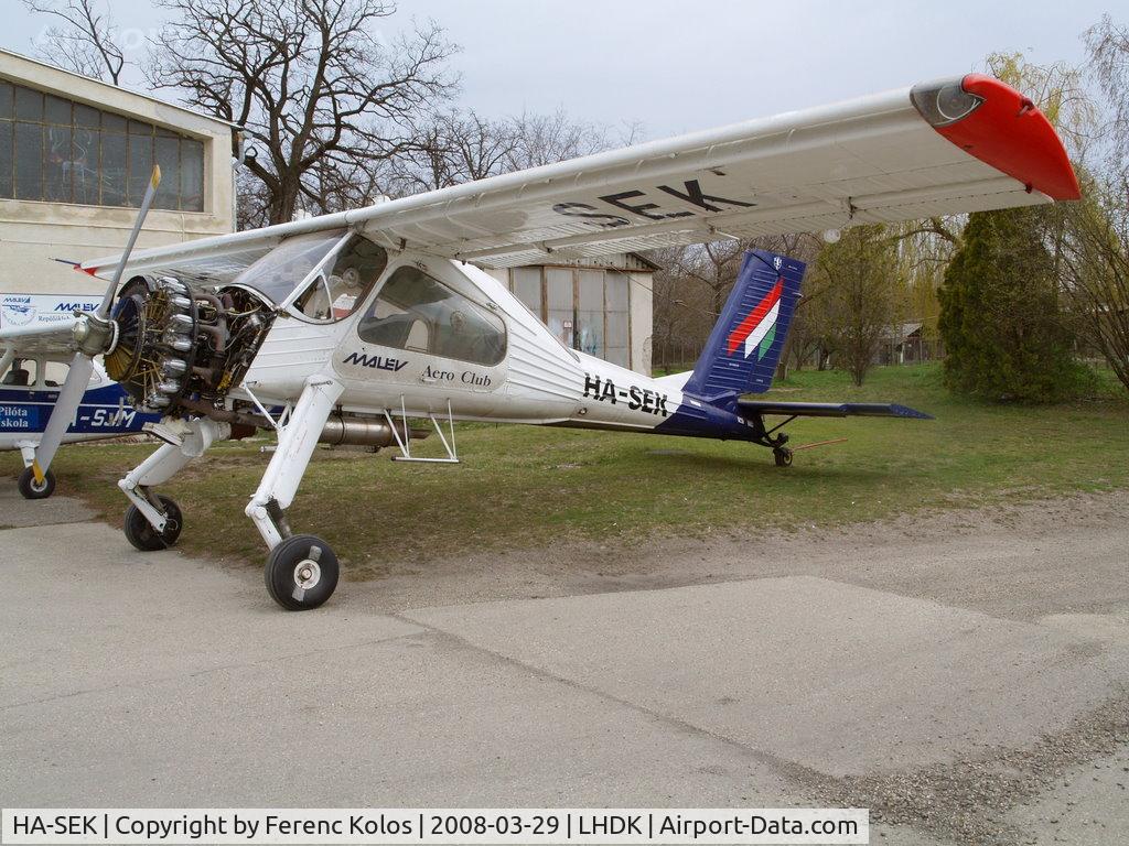 HA-SEK, 1987 PZL-Okecie PZL-104 Wilga 35A C/N 19830852, Dunakeszi
