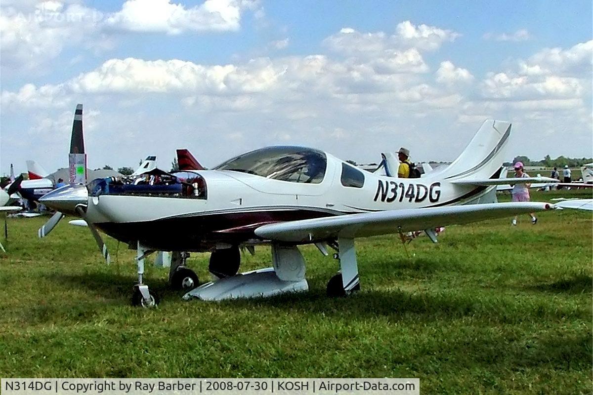 N314DG, 2007 Lancair Legacy C/N 260, Neico Lancair Legacy 2000 [L2K-260] Oshkosh-Wittman Regional Airport~N 30/07/2008