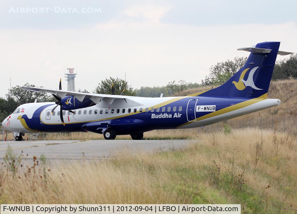 F-WNUB, 1999 ATR 72-212A C/N 578, C/n 0578 - To be 9N-AJX - Roman titles...