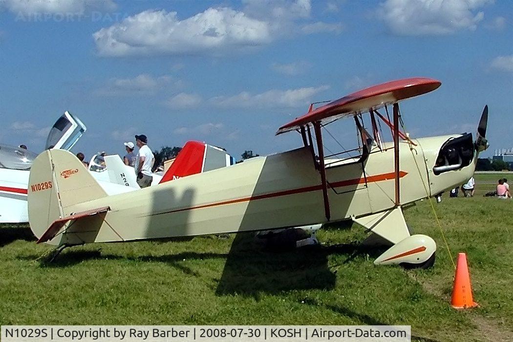 N1029S, 2004 Corben Baby Ace Model D C/N M-345, Corben Baby Ace [M-345] Oshkosh-Wittman Regional Airport~N 30/07/2008