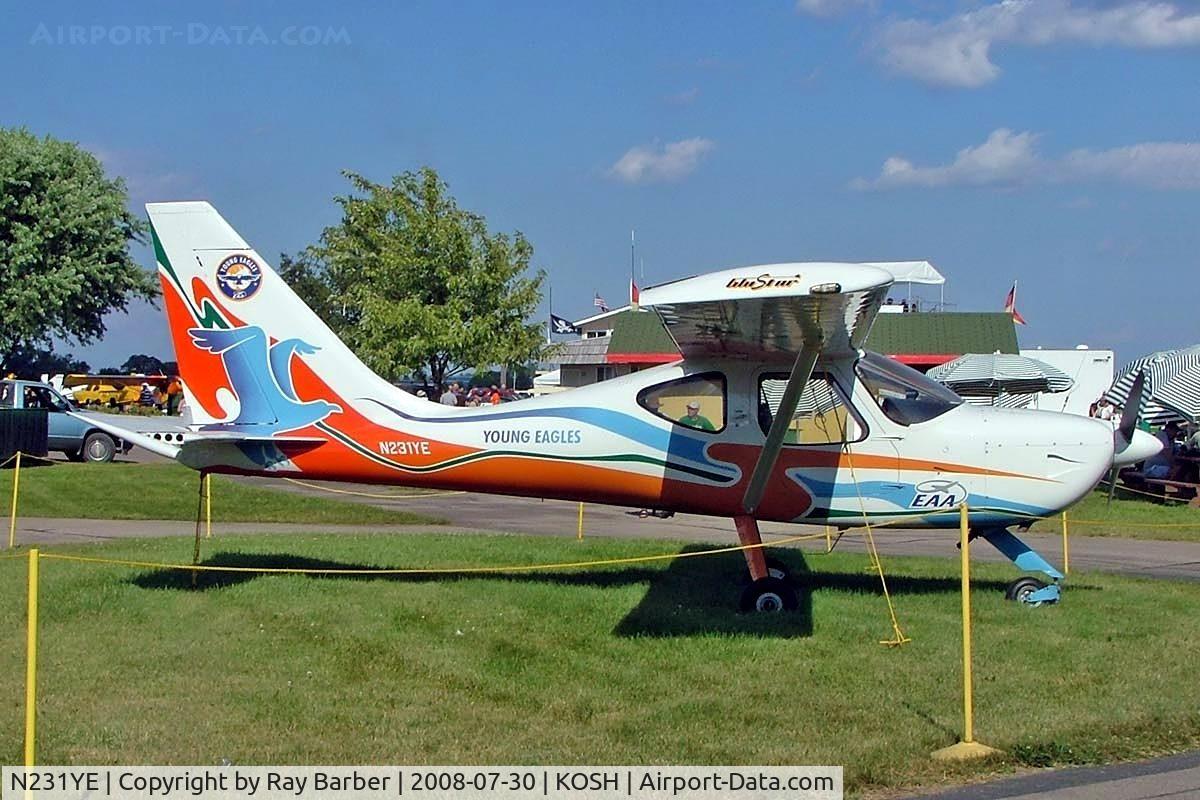 N231YE, 1996 Stoddard-Hamilton Glastar III C/N 5192, Stoddard-Hamilton GlaStar [5192] Oshkosh-Wittman Regional Airport~N 30/07/2008