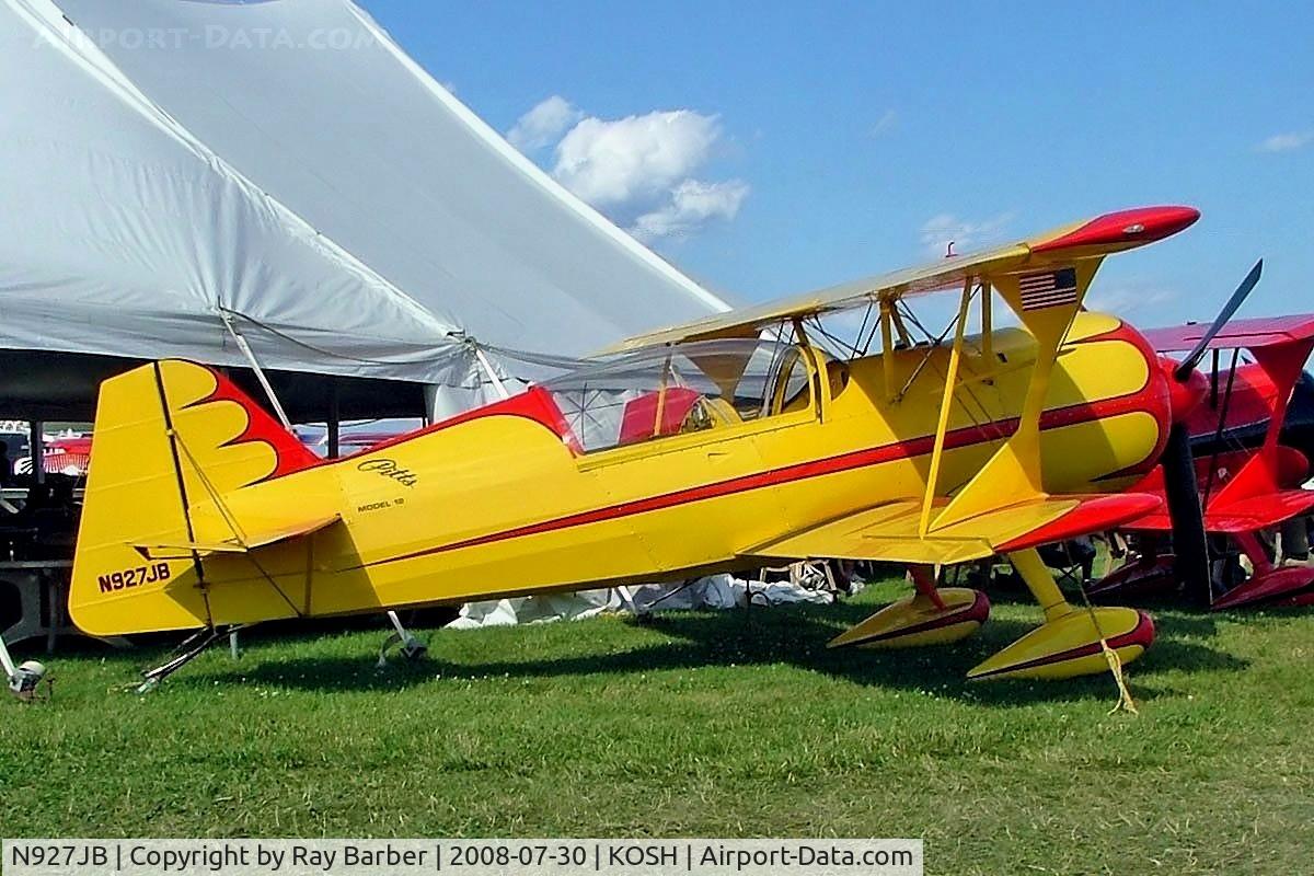 N927JB, 2006 Pitts Model 12 C/N 87, Pitts S-12 Monster [087] Oshkosh-Wittman Regional Airport~N 30/07/2008