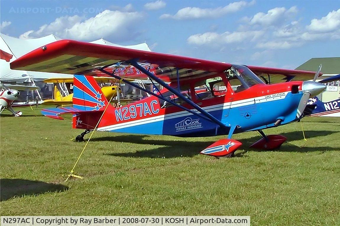 N297AC, 1996 American Champion 8KCAB Super Decathlon C/N 771-96, Bellanca 8KCAB Decathlon [771-96] Oshkosh-Wittman Regional Airport~N 30/07/2008