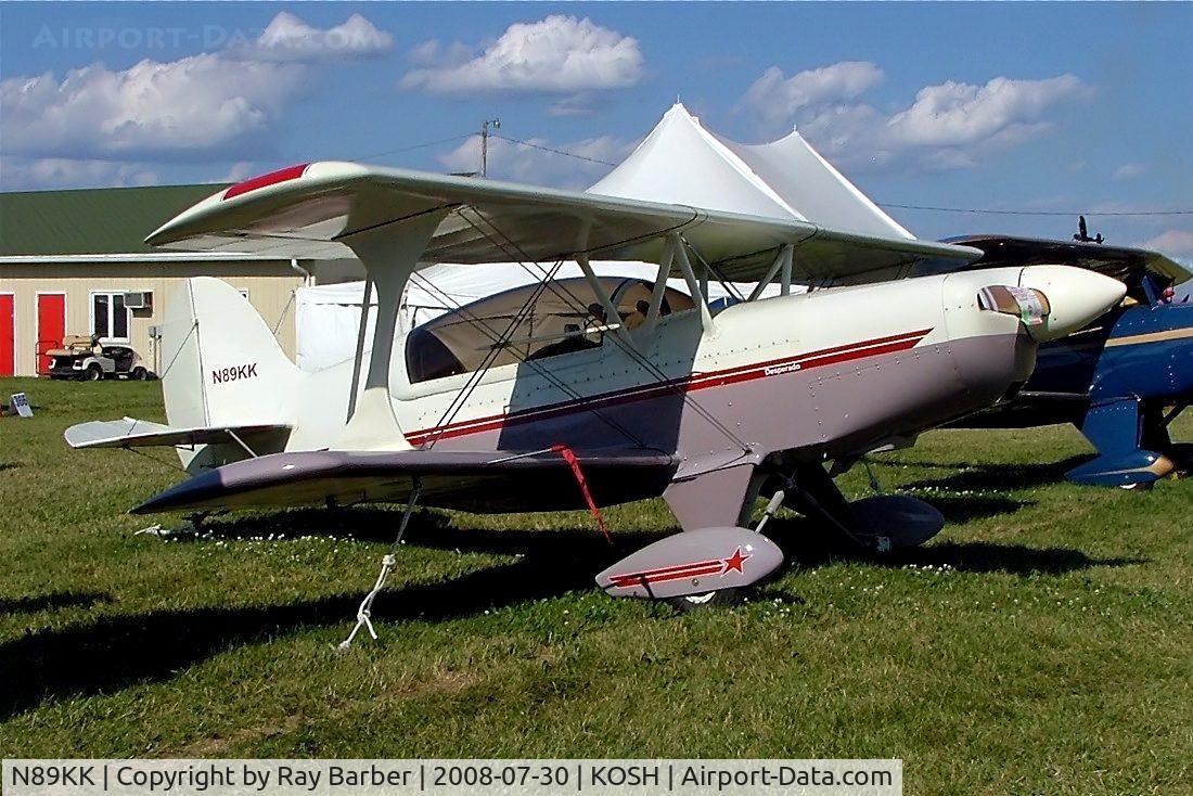 N89KK, 2007 EAA Acro Sport II C/N 001 (N89KK), Aero Sport II [001] Oshkosh-Wittman Regional Airport~N 30/07/2008