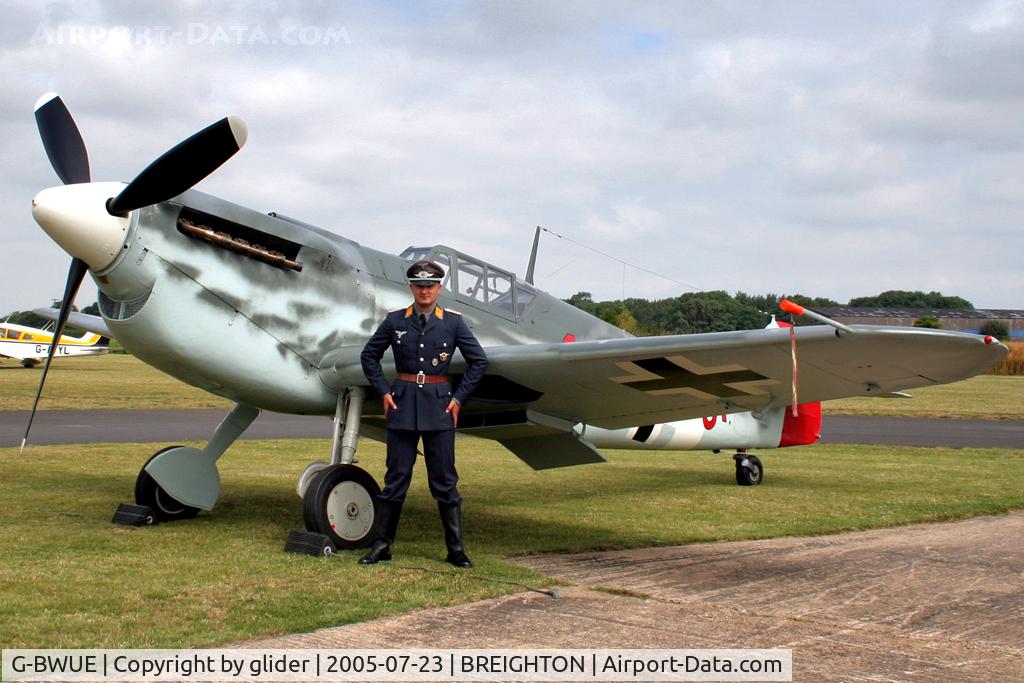 G-BWUE, 1949 Hispano HA-1112-M1L Buchon C/N 172, This gentleman setting the tone!!