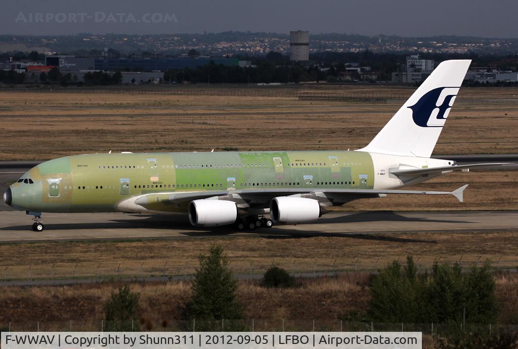 F-WWAV, 2012 Airbus A380-841 C/N 094, C/n 0094 - For Malaysia Airlines as 9M-MNE