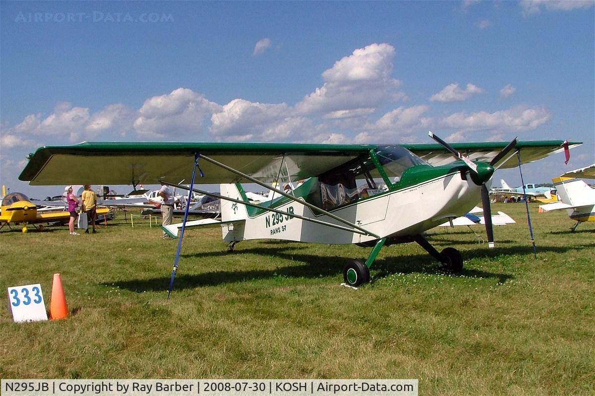 N295JB, 2003 Rans S-7 Courier C/N 0900295, Rans S-7 Courier [0900295] Oshkosh-Wittman Regional Airport~N 30/07/2008