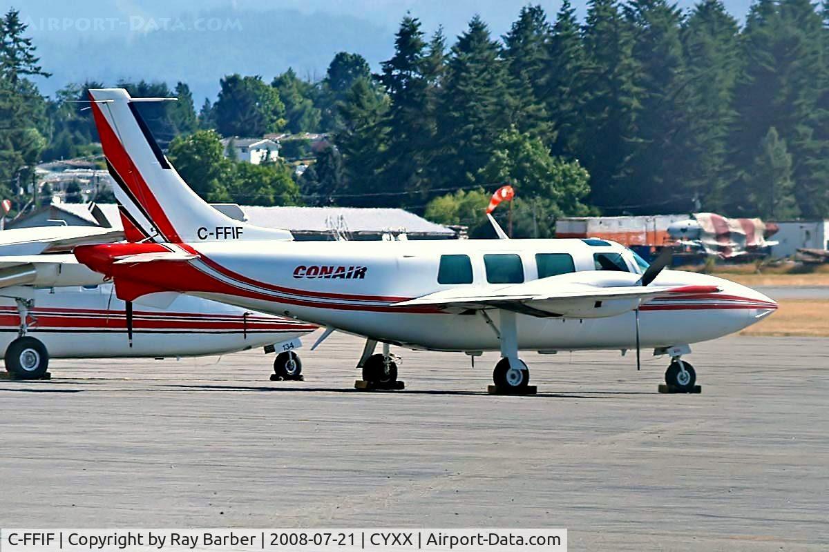 C-FFIF, 1979 Piper PA-60 Aerostar 600A C/N 60-0702-7961218, Piper PA-60-600 Aerostar [60-0702-7961218] Abbotsford~C 21/07/2008