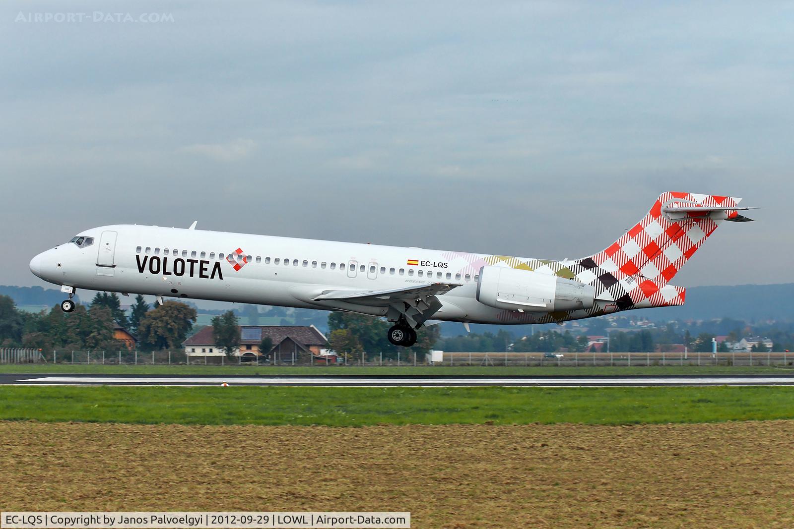 EC-LQS, 2003 Boeing 717-2BL C/N 55169, Volotea Boeing B717-2BL landing in LOWL/LNZ
