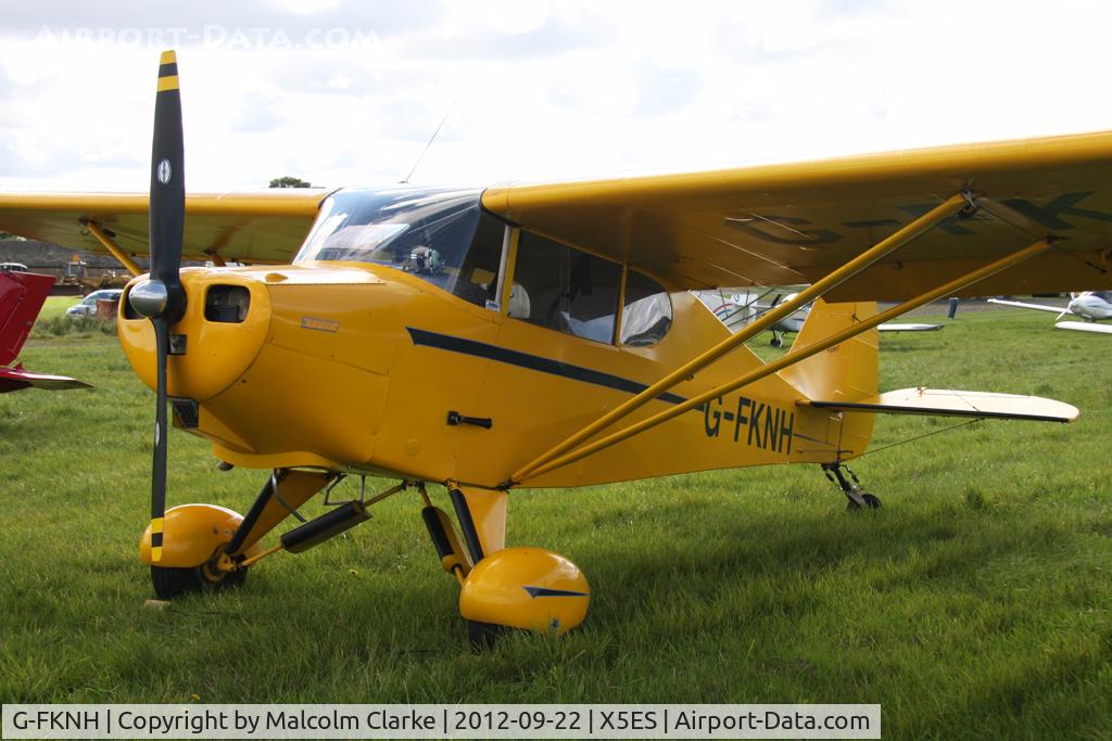 G-FKNH, 1948 Piper PA-15 Vagabond Vagabond C/N 15-291, Piper PA-15 Vagabond, Great North Fly-In, Eshott Airfield UK, September 2012.