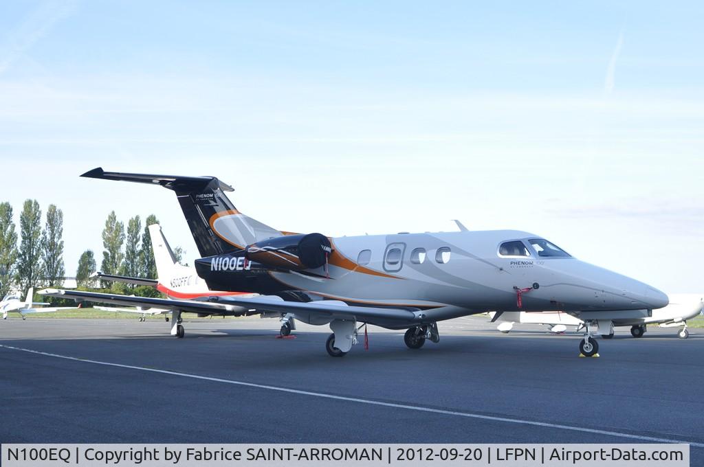 N100EQ, 2009 Embraer EMB-500 Phenom 100 C/N 50000082, Catching the morning light on the Toussus-le-Noble apron