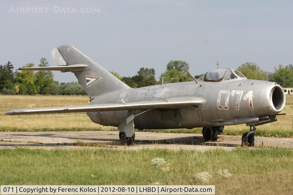 071, 1953 Mikoyan-Gurevich MiG-15bis C/N 3071, Börgönd