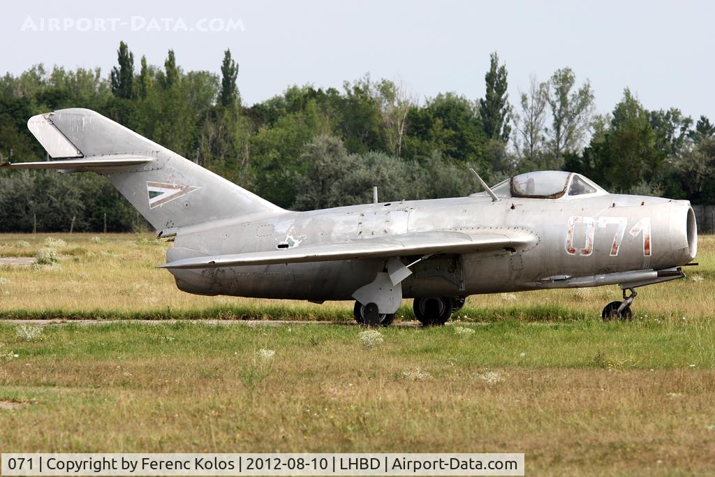 071, 1953 Mikoyan-Gurevich MiG-15bis C/N 3071, Börgönd