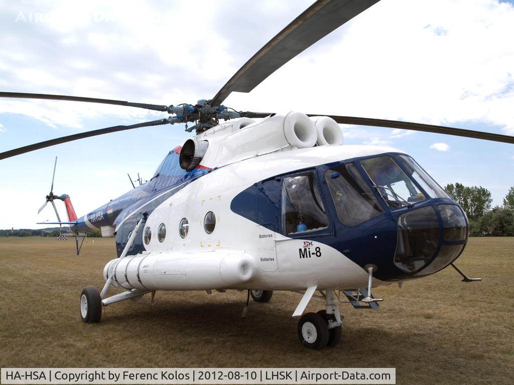 HA-HSA, 1980 Mil Mi-8T C/N 7970, Siófok