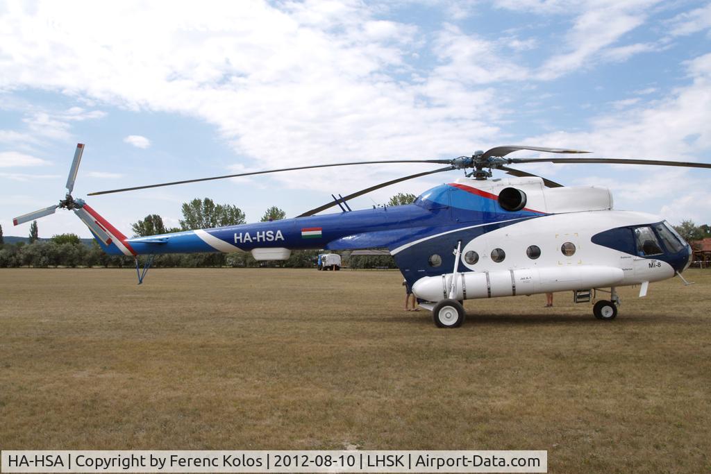 HA-HSA, 1980 Mil Mi-8T C/N 7970, Siófok