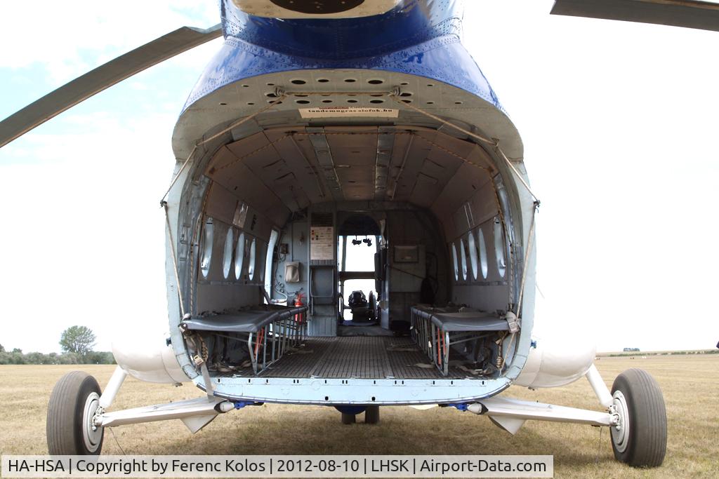 HA-HSA, 1980 Mil Mi-8T C/N 7970, Siófok
