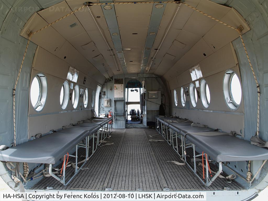 HA-HSA, 1980 Mil Mi-8T C/N 7970, Siófok