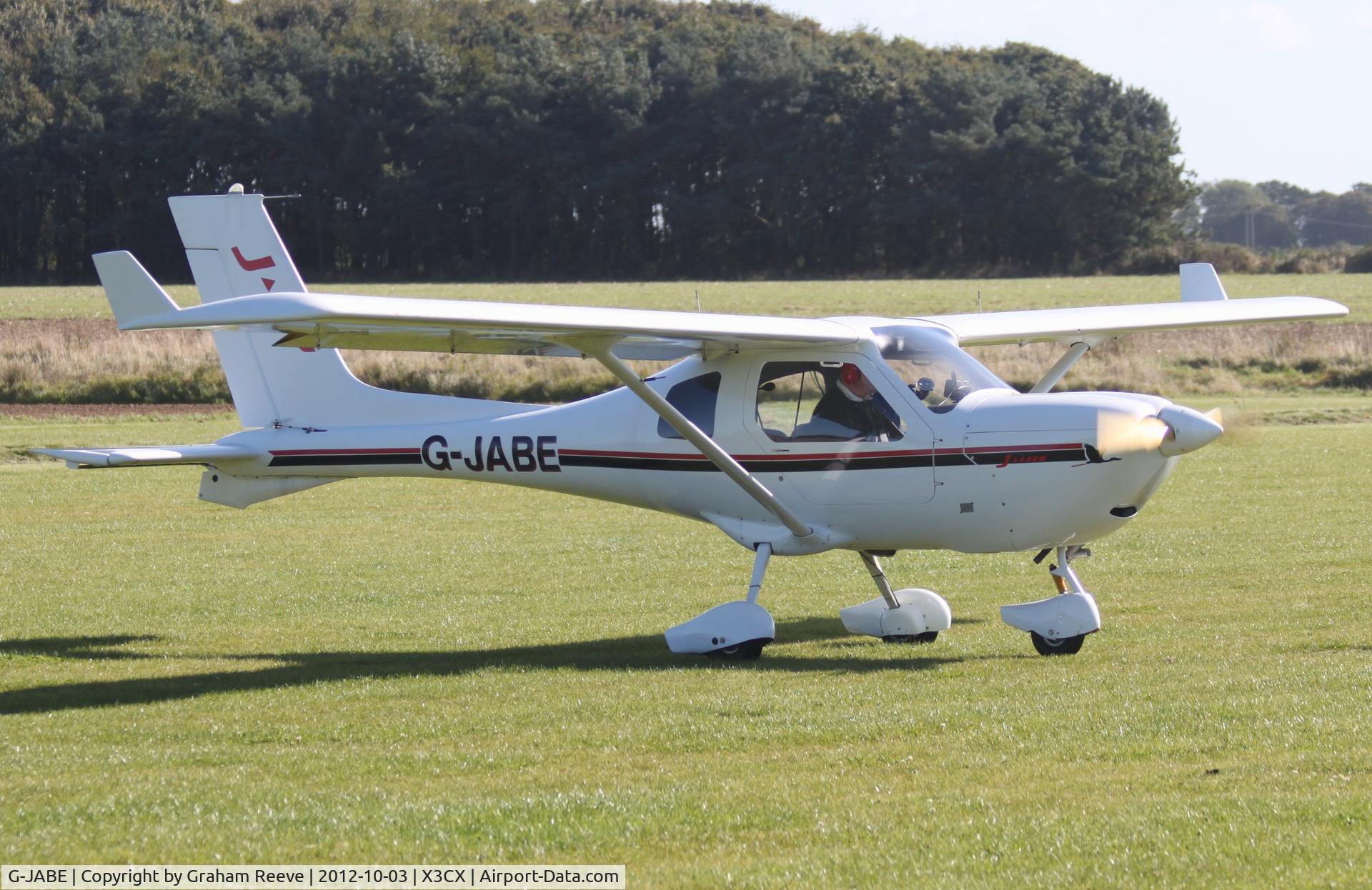 G-JABE, 2006 Jabiru UL-D C/N 657, Just landed.