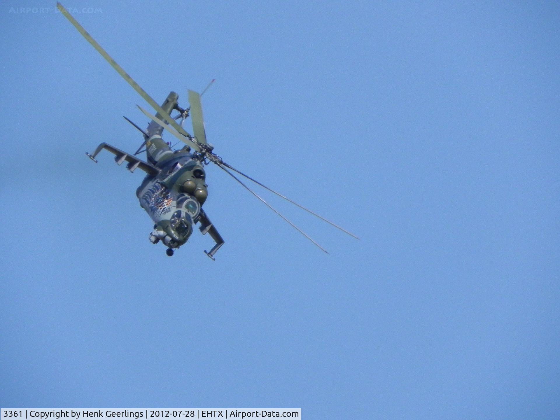 3361, 2005 Mil Mi-35 Hind E C/N 203361, Texel Air Show