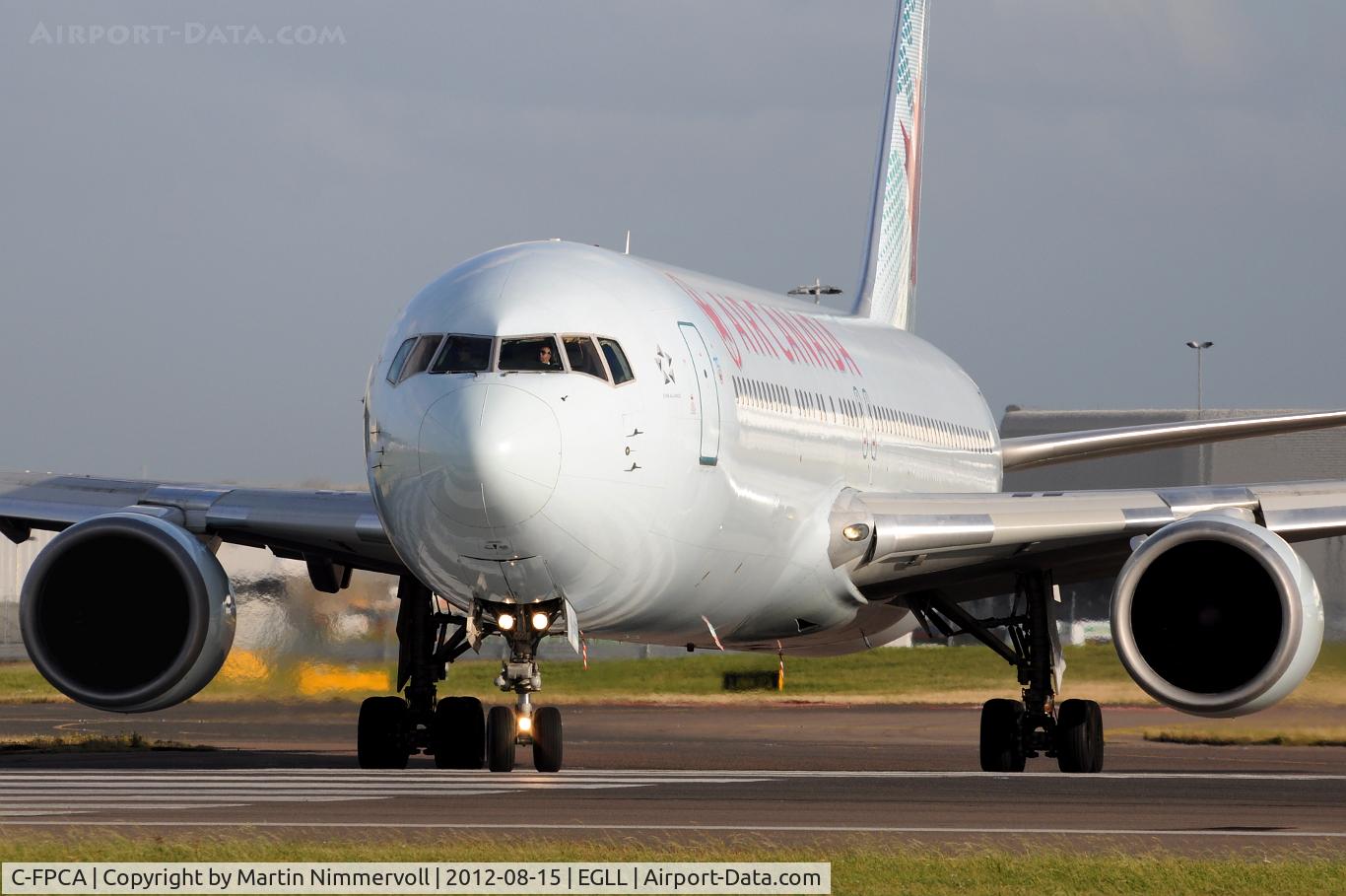C-FPCA, 1989 Boeing 767-375 C/N 24306, Air Canada