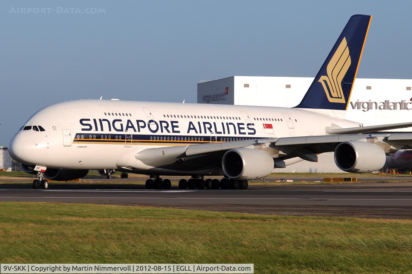9V-SKK, 2009 Airbus A380-841 C/N 051, Singapore Airlines