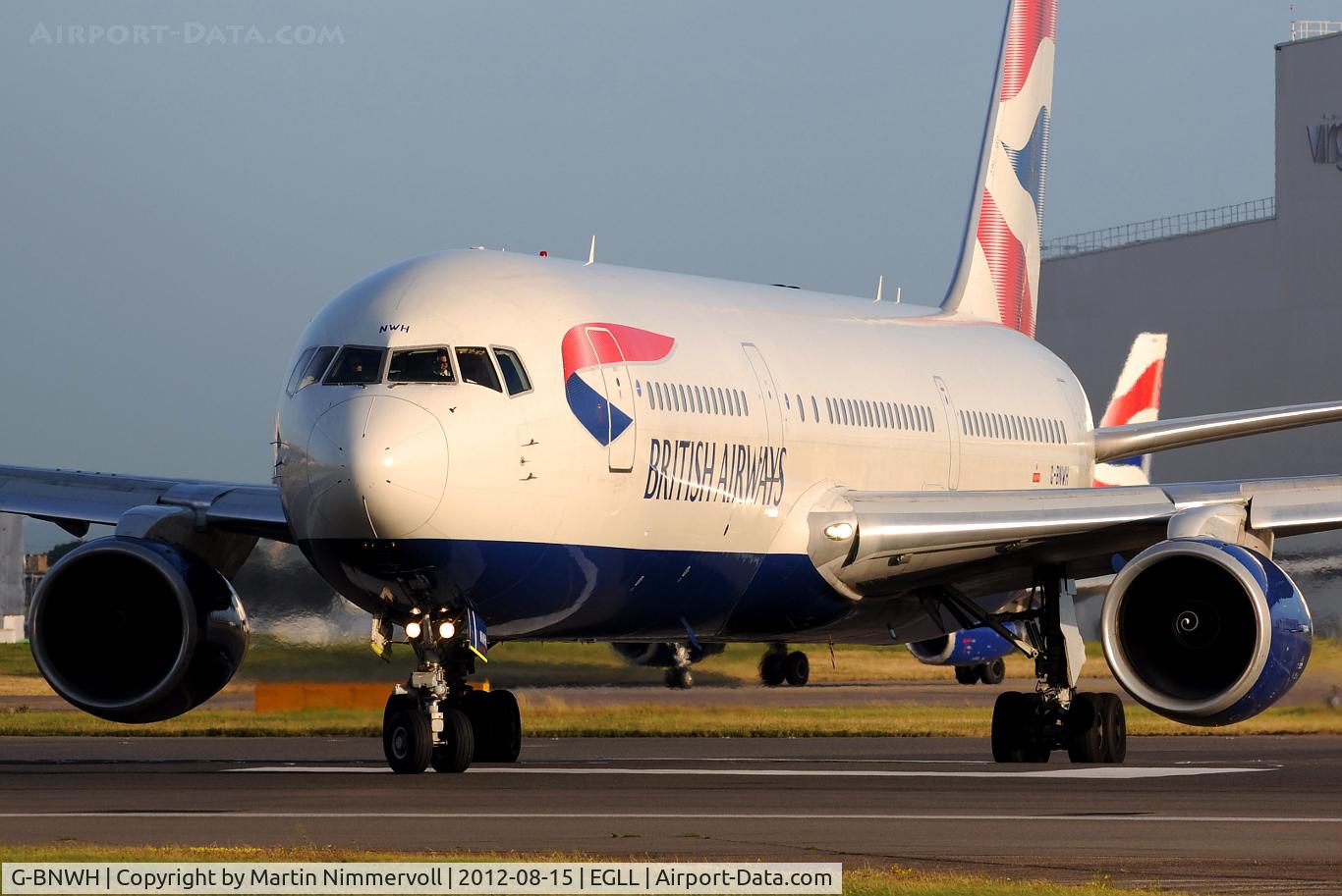 G-BNWH, 1990 Boeing 767-336 C/N 24340, British Airways