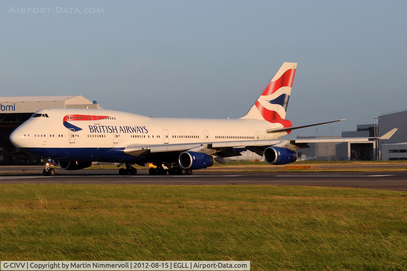 G-CIVV, 1998 Boeing 747-436 C/N 25819, British Airways