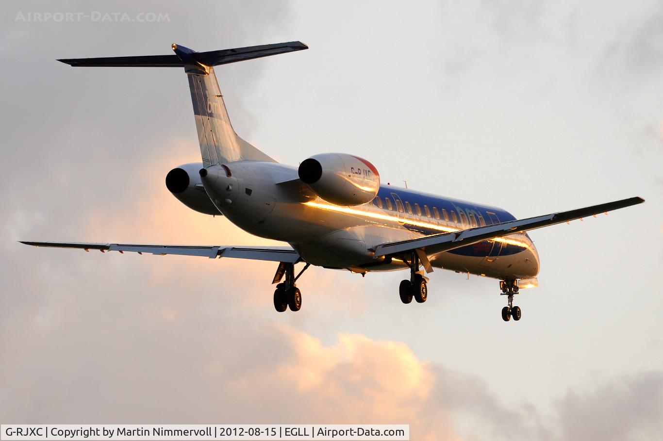 G-RJXC, 1999 Embraer EMB-145EP (ERJ-145EP) C/N 145153, bmi - regional