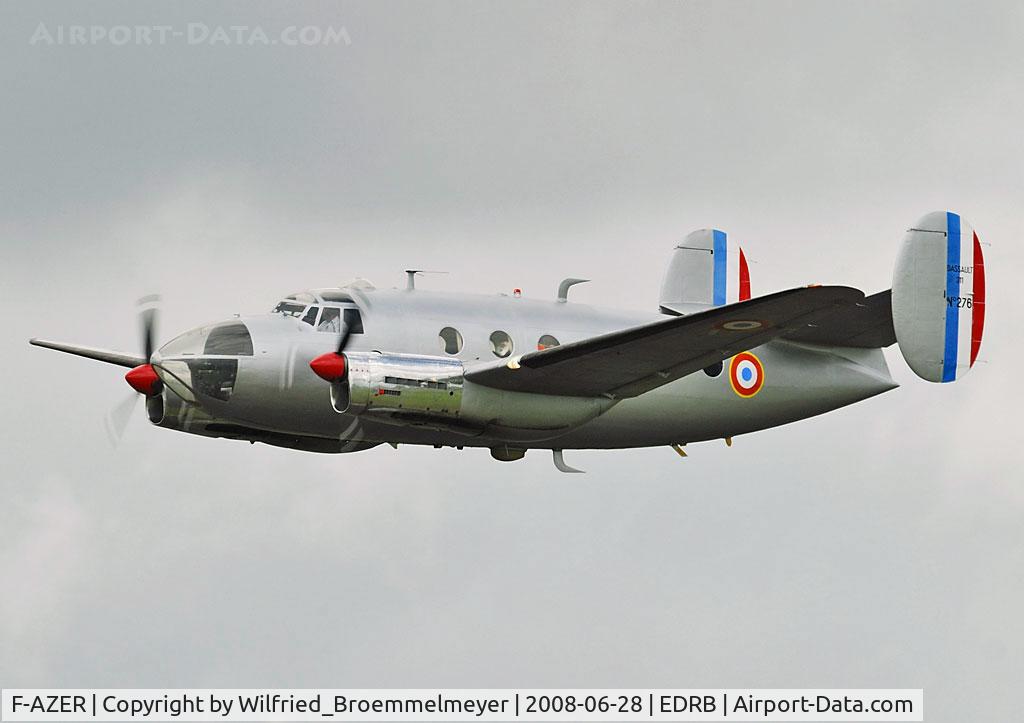 F-AZER, Dassault MD-311 Flamant C/N 276, At Luxembourg Airshow 2008.
