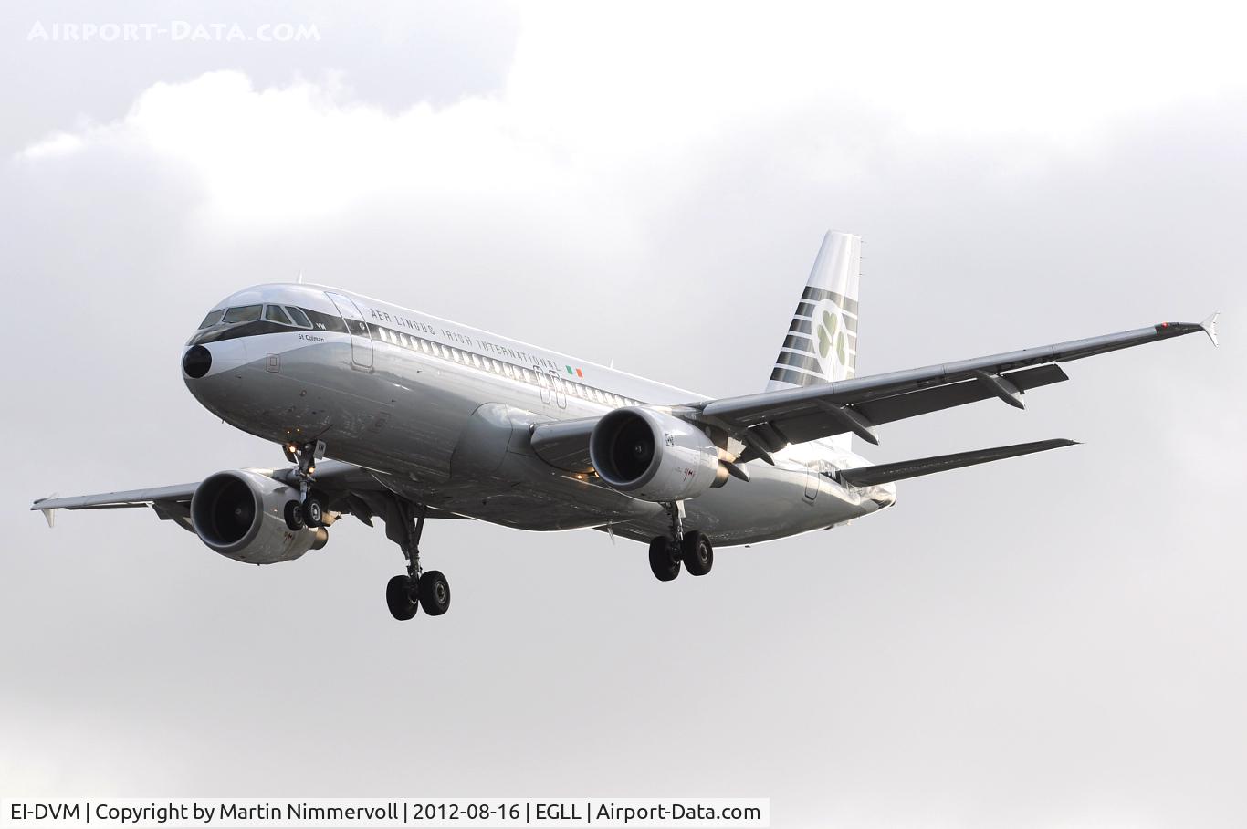 EI-DVM, 2011 Airbus A320-214 C/N 4634, Aer Lingus