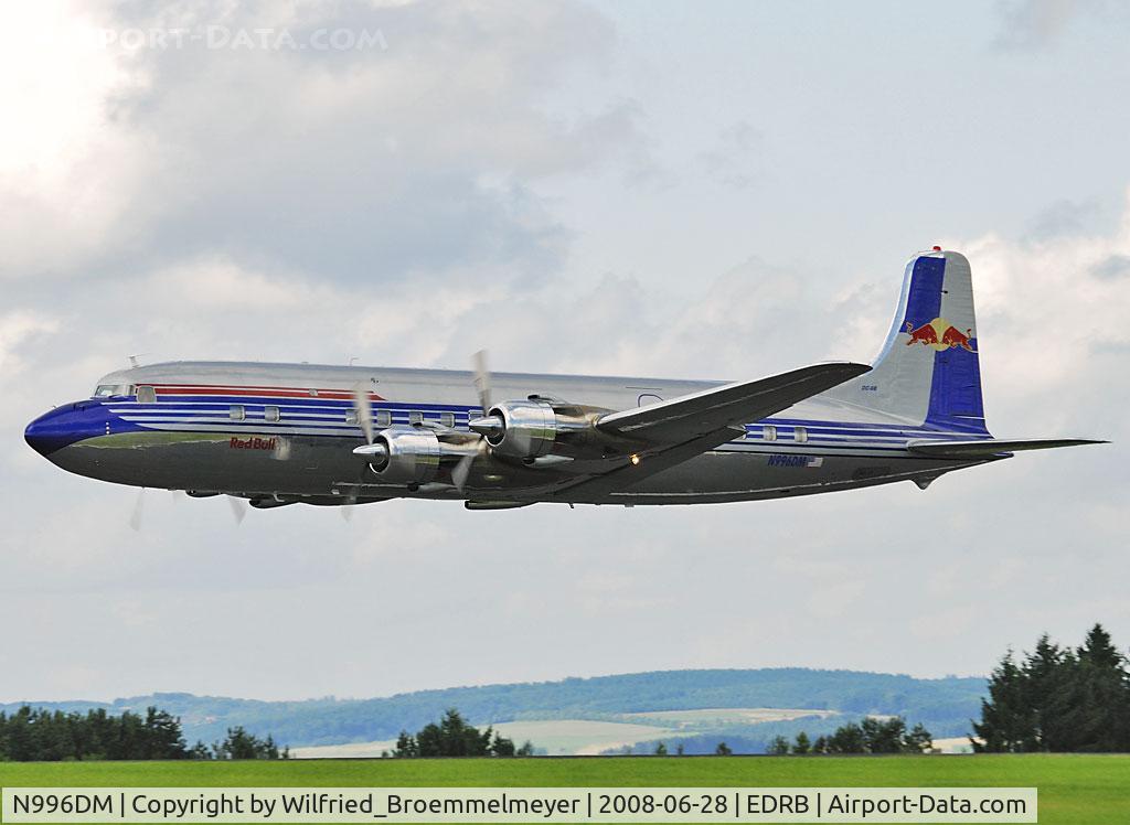 N996DM, 1958 Douglas DC-6B C/N 45563, At Luxembourg Airshow 2008