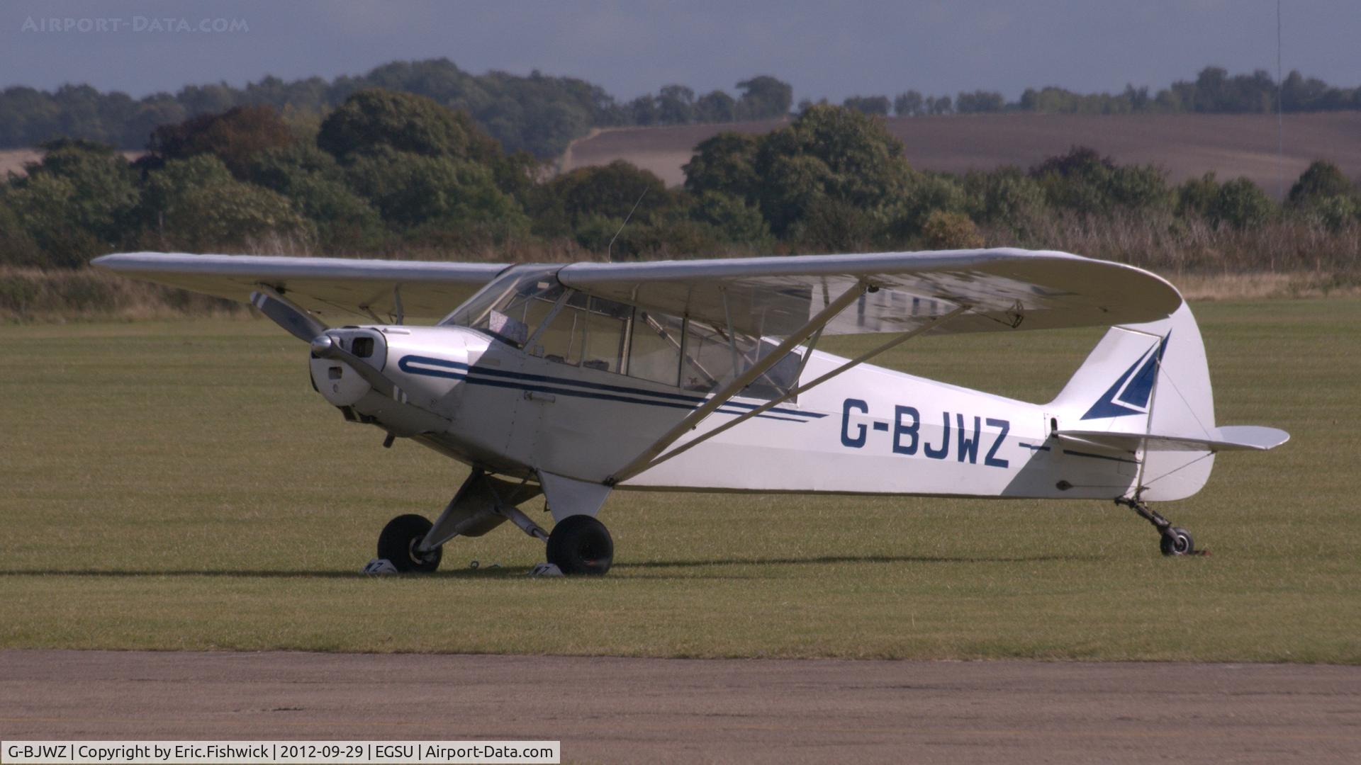G-BJWZ, 1951 Piper L-18C Super Cub (PA-18-95) C/N 18-1361, 3. G-BJWZ at Duxford Airfield.